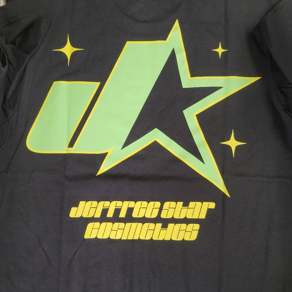 JS Cosmetics Green Logo Tee M